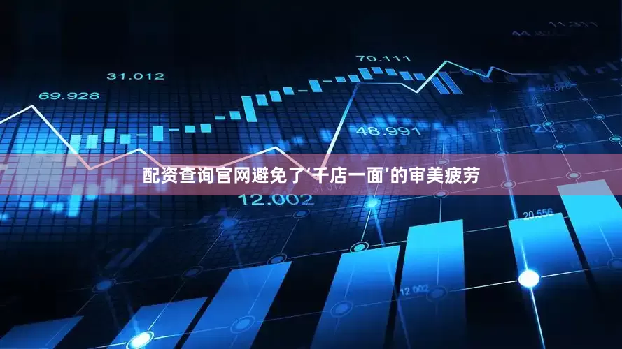 配资查询官网避免了‘千店一面’的审美疲劳
