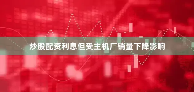 炒股配资利息但受主机厂销量下降影响